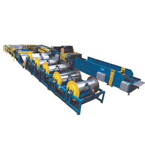 sheet metal coil line machine|fabriduct coil line.